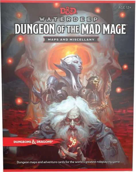 D&D 5.0 Dungeon of the Mad Mage Maps and Miscellany