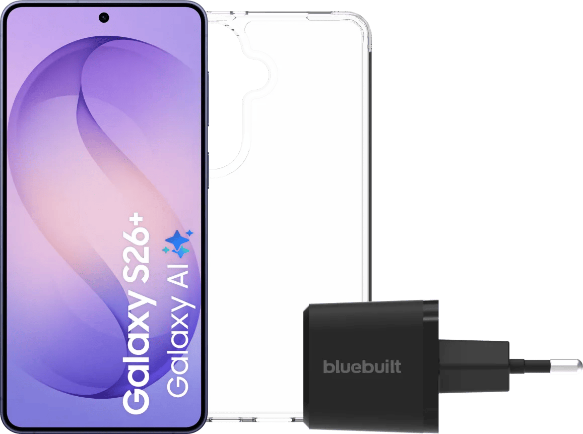 Samsung Galaxy S26 Plus 256GB Donkerblauw 5G + Basis Accessoirepakket