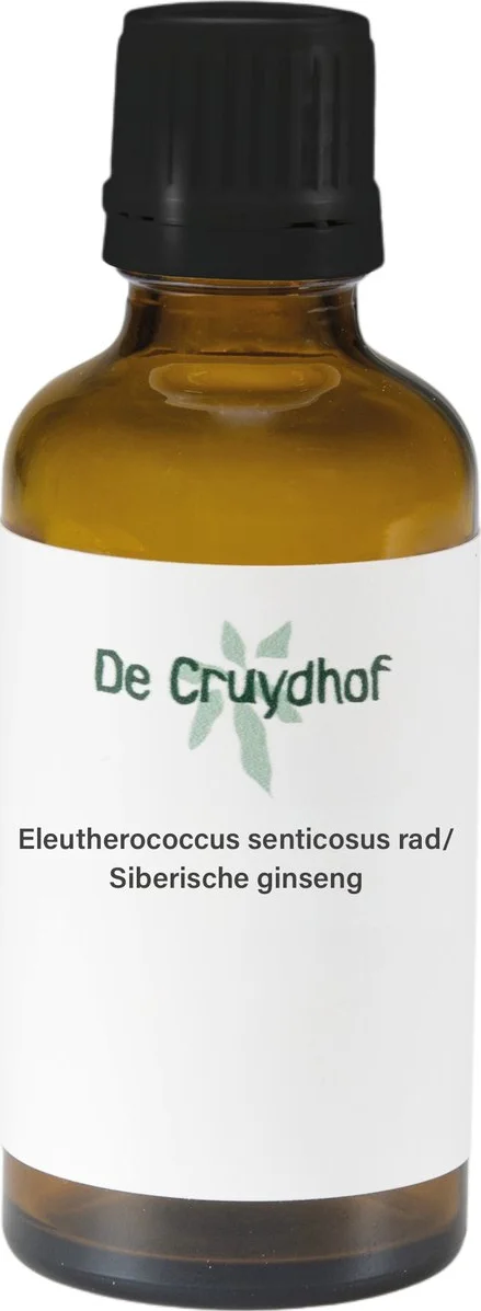 Cruydhof Eleutherococcus Senticosus Rad/Siberische Ginseng Druppels 50ML