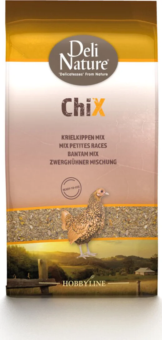 4x Deli Nature Chix Kant en Klaar Kriel Mix 4 kg