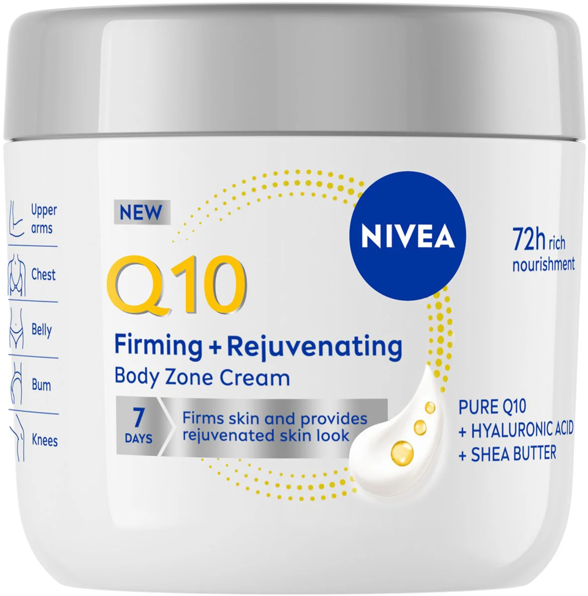 NIVEA Verstevigende Body Zone Q10 Crème 400ml