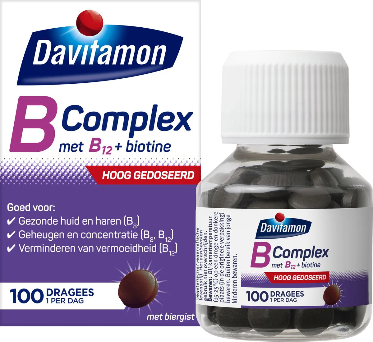 Davitamon B Complex Forte 100 stuks