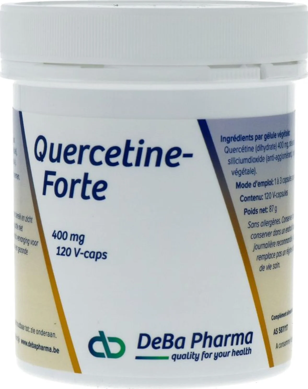 DeBa Pharma Quercetine-forte Capsules 120VCP