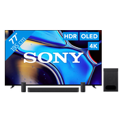 Sony 77'' Bravia 8 OLED 4K (2024) + Sony Bravia Theatre System 6 Zwart