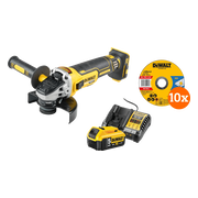 DeWalt DCG405NT-XJ 5,0 Ah Accu Compleet Pakket