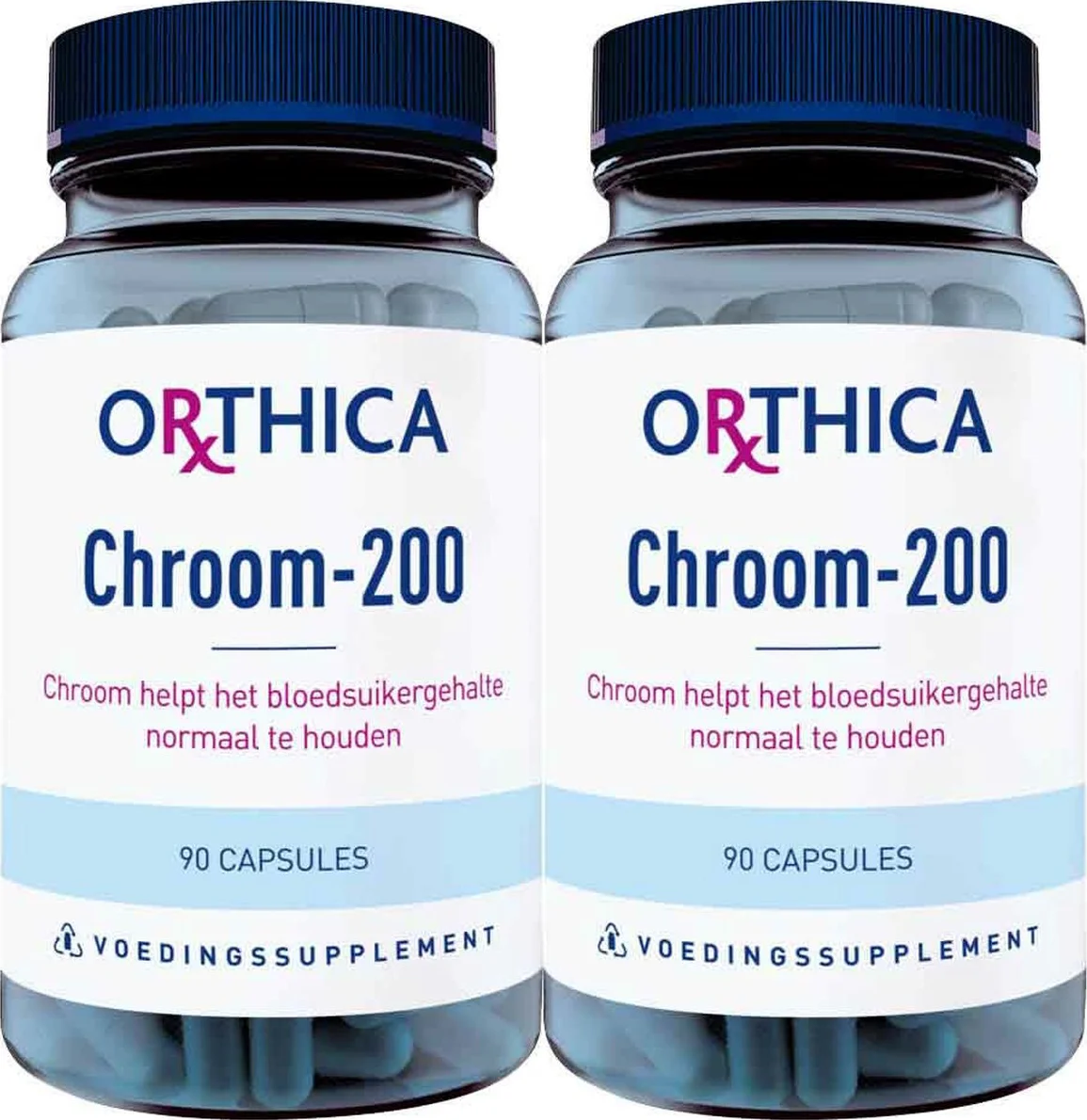 2x Orthica Chroom-200 90 capsules