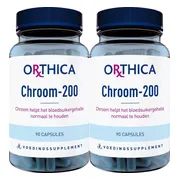 2x Orthica Chroom-200 90 capsules