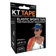 KT Tape Elastic Sports Tape Strips Zwart 20ST