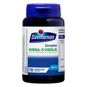 4x Davitamon Compleet Omega-3 Visolie 70 capsules
