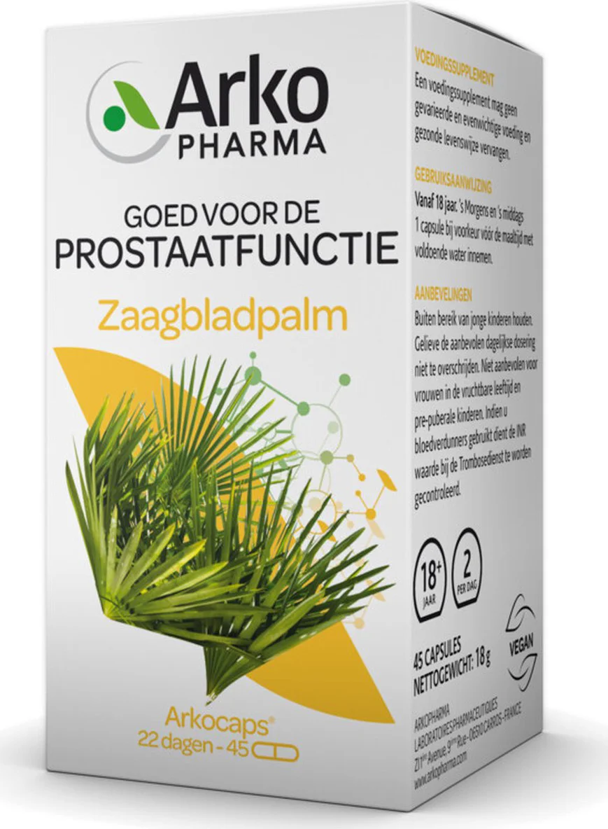 Arkopharma Arkocaps Zaagbladpalm Capsules 45CP