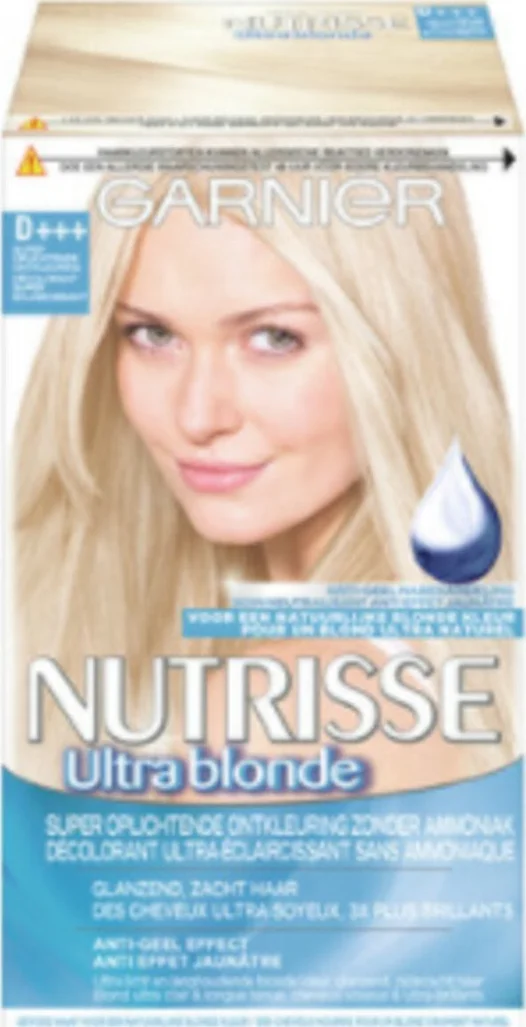 3x Garnier Nutrisse Ultra Bleach Oplichtende Ontkleuring D+++ Ultra Puur Blond