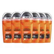 6x L'Oréal Men Expert Deodorant Roller Thermic Resist 50 ml