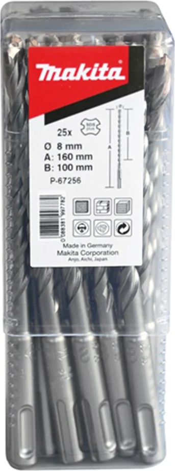 Makita B-46523-10 P2S SDS-PLUS boor 6x160mm 10st