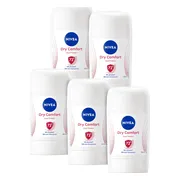5x NIVEA Deodorant Stick Dry Comfort 50 ml