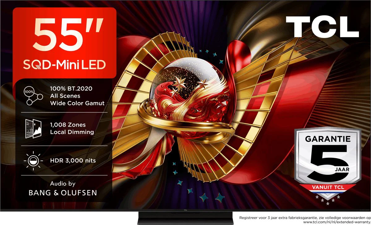 TCL SQD Mini-led 55" C89L (2026)