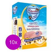 10x Renske Vers Gestoomd Complete Menu Hondenvoer Nat Kip Graanvrij 395 gr