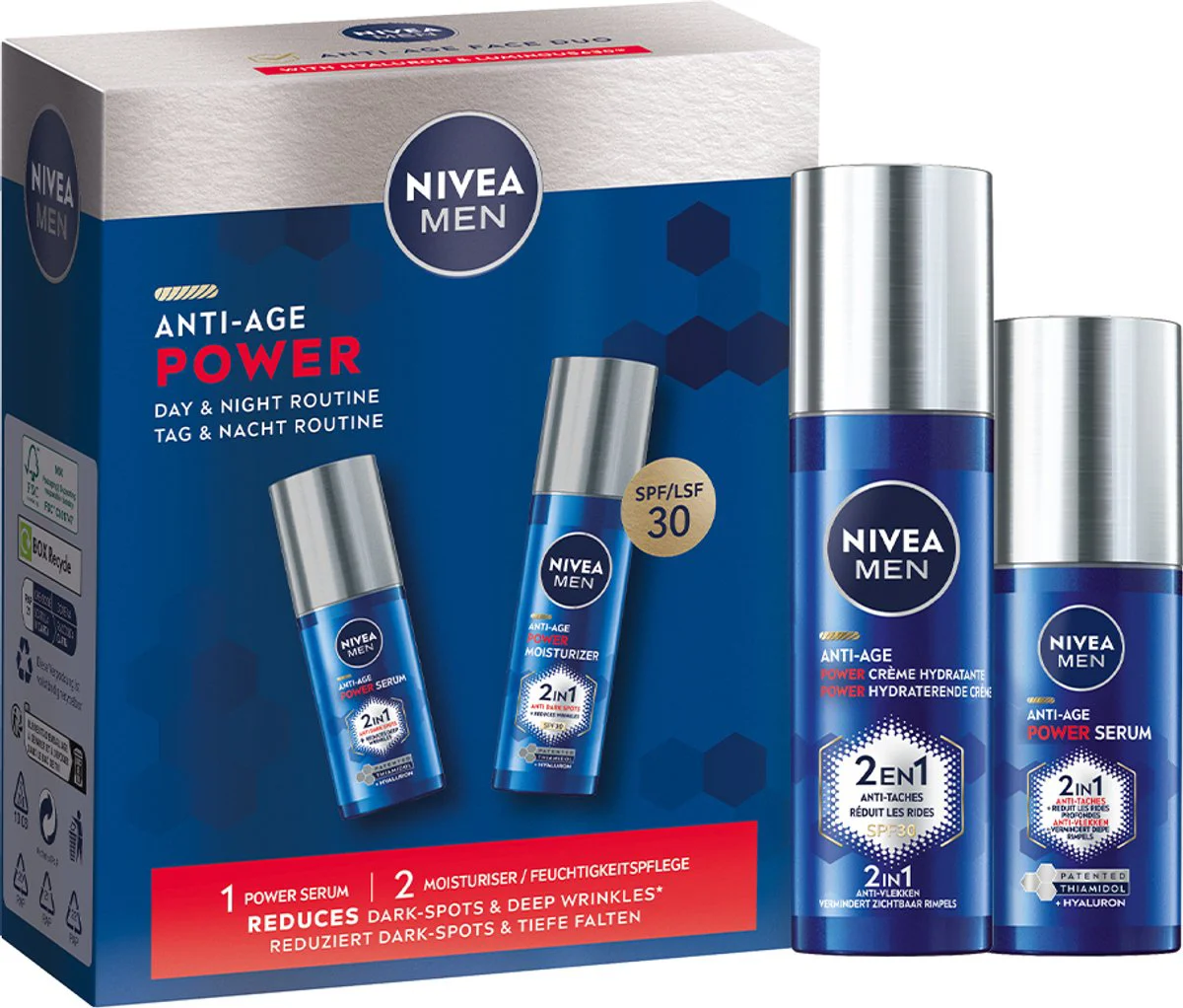 NIVEA Men Geschenkset Power Anti-Age 1 set