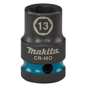 Makita E-16097 Impact Black Krachtdop 1/2" kort | 13 mm