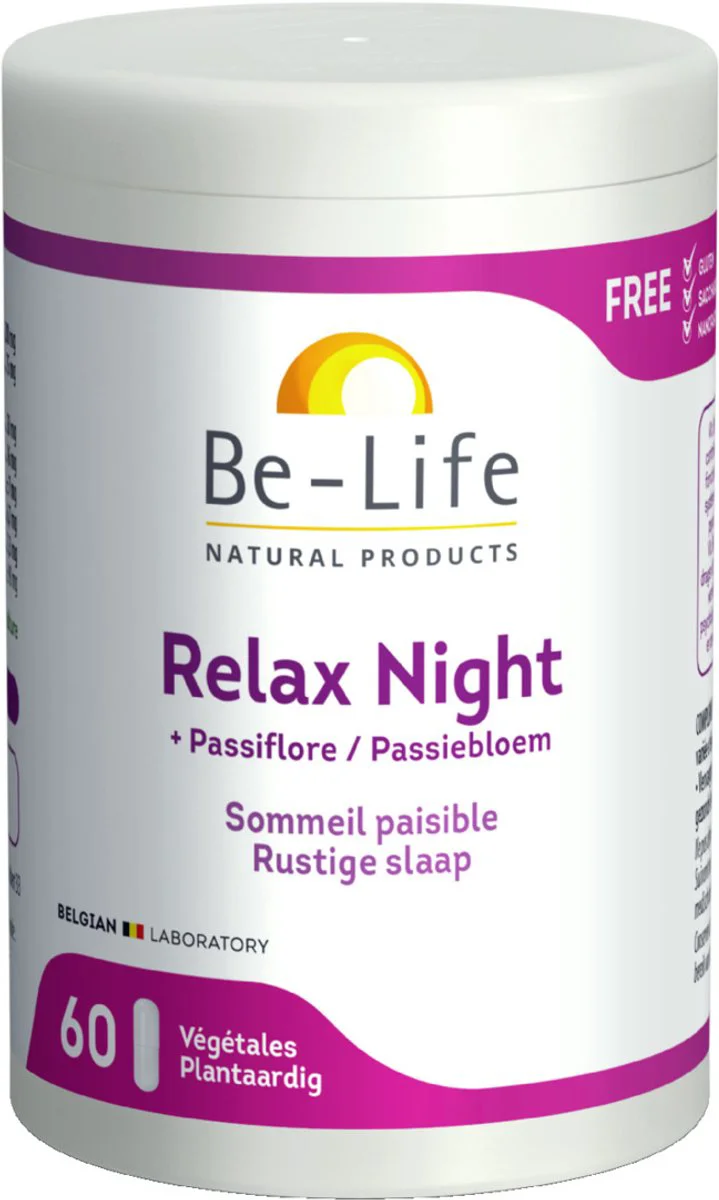 Be-Life Relax Night Capsules 60CP