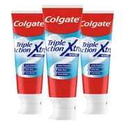 3x Colgate Tandpasta Triple Action Xtra White 75 ml
