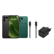 Fairphone 6 256GB Zwart 5G + Compleet Accessoirepakket