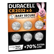 Duracell Specialty CR2032 lithium knoopcelbatterijen 3V 6 stuks