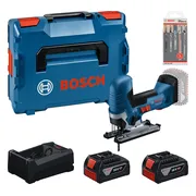 Bosch Professional PRO GST 18V-125 S Accu decoupeerzaag + 15x zaagblad + 2x 5.0Ah - 0615A500E5