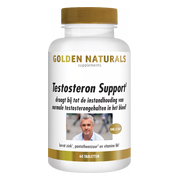 Golden Naturals Testosteron Support Vegan 60 tabletten