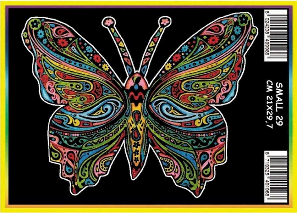 Vlinder Colorvelvet
