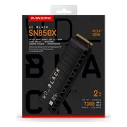 WD Black SN850X 2TB Heatsink NVMe SSD