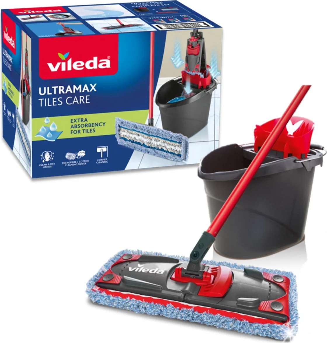 Vileda Ultramax Box Micro & Katoen 1 set
