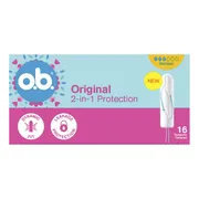 OB Original Dynamic Fit Tampons Normal 16ST