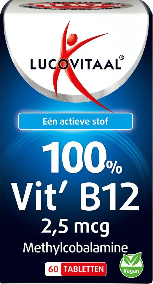 Lucovitaal Vitamine B12 100% 60 tabletten