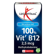 Lucovitaal Vitamine B12 100% 60 tabletten