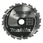 Makita B-33065 Cirkelzaagblad Hout (noest/spijker) | Embedded Tip | 210 x 30 mm | 18-tands