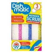 Dishmatic Wonder Scrub Schuursponzen 3ST