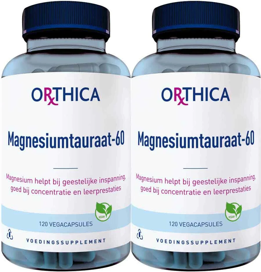 2x Orthica Magnesiumtauraat-60 120 tabletten