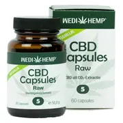 Wedihemp CBD Raw 5% Capsules 60CP