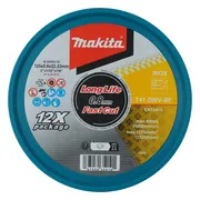 Makita E-22953-12 Doorslijpschijf RVS | 125 x 22,23 x 0,8 mm | 12 stuks