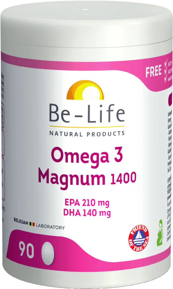 Be-Life Omega 3 Magnum 1400 Capsules 90CP