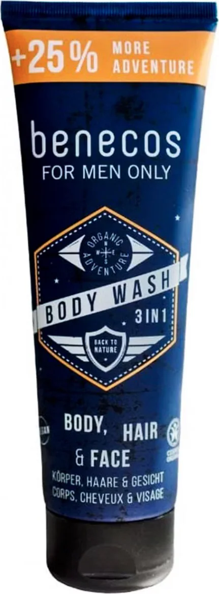 Benecos For Men Only 3-in-1 Bodywash 250ML