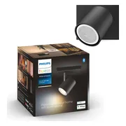 Philips Hue Runner opbouwspot White Ambiance - 1 Spots - Zwart