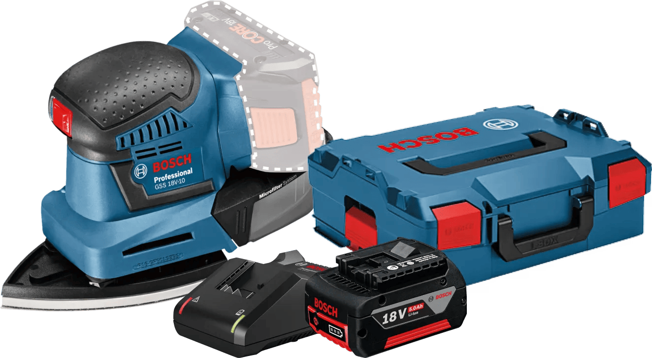 Bosch Professional GSS 18V-10 5,0 Ah GBA Accu Starterspakket