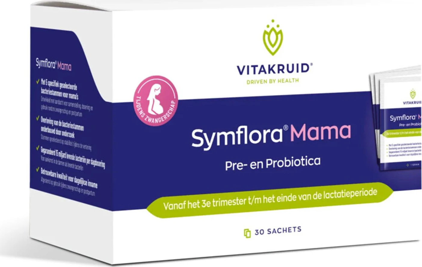 Vitakruid Symflora Mama Sachets 30ZK