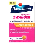 4x Davitamon Compleet Zwanger 60 tabletten