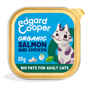 Edgard & Cooper Kattenvoer Adult Bio Paté Zalm - Kip 85 gr