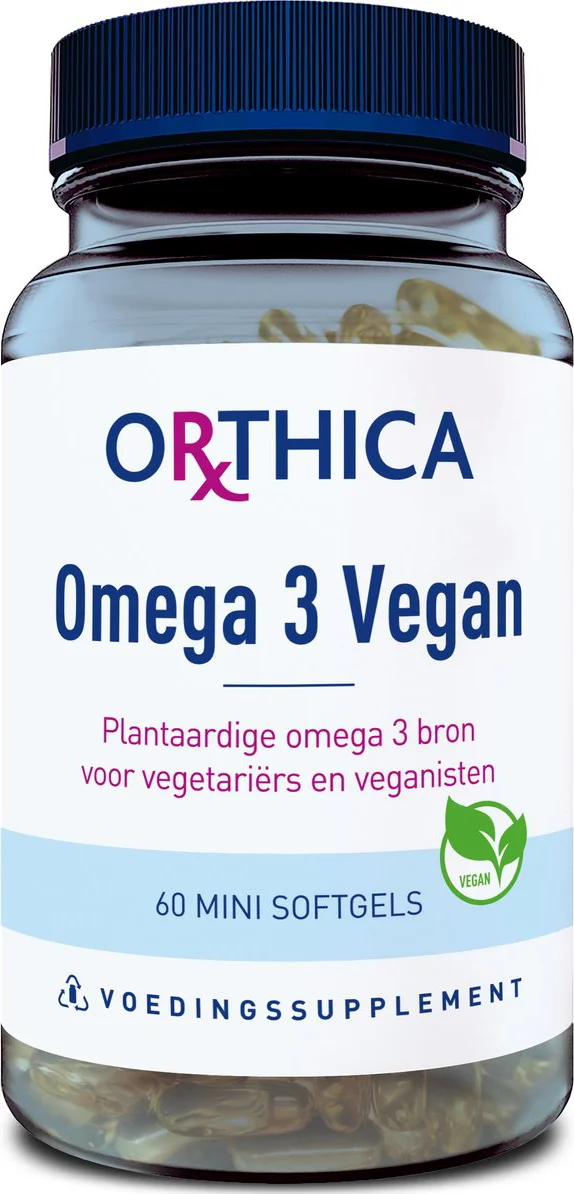 Orthica Omega-3 Vegan Softgels 60SG