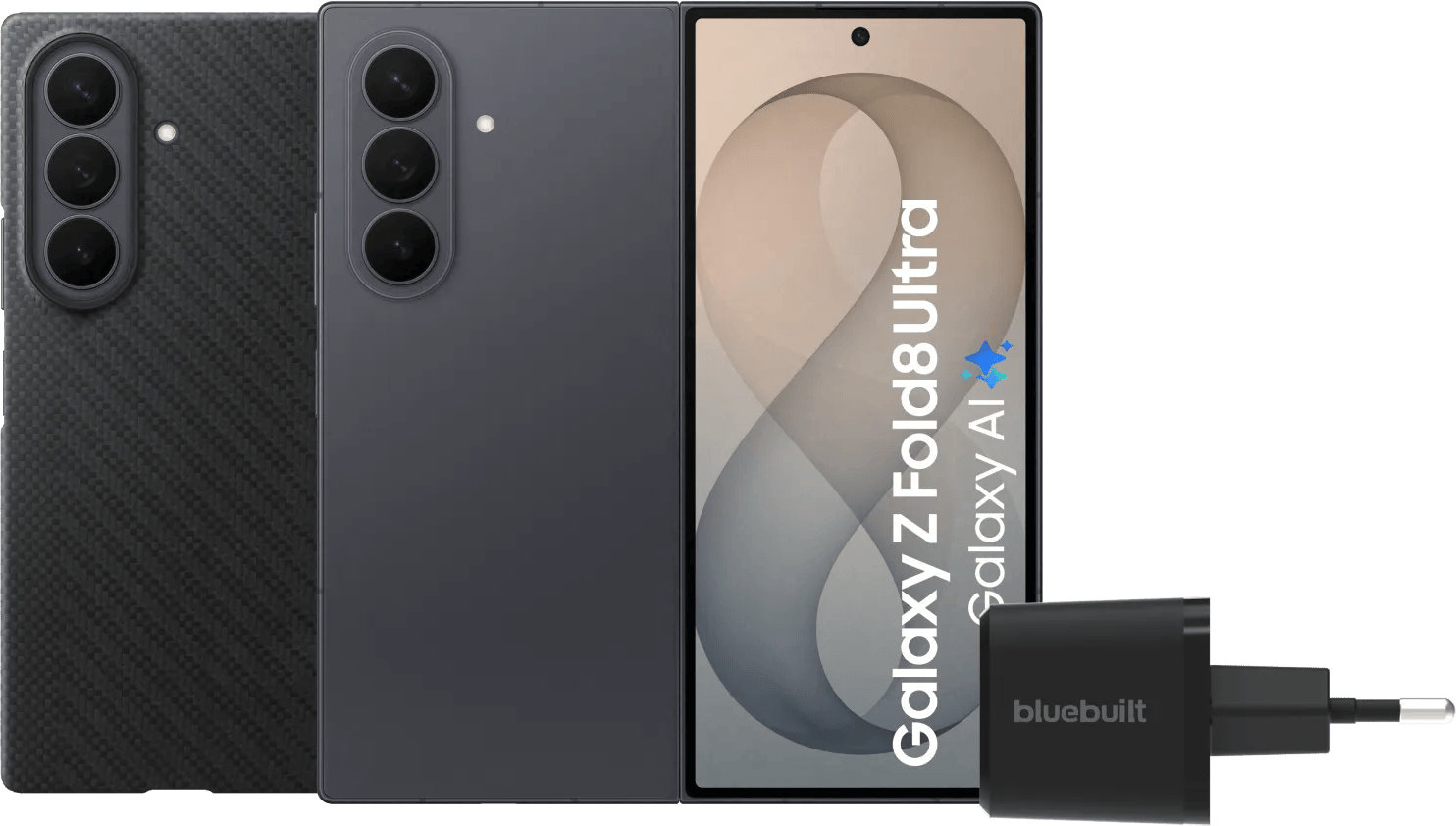 Samsung Galaxy Z Fold 8 Ultra 256GB Zwart 5G + Accessoirepakket