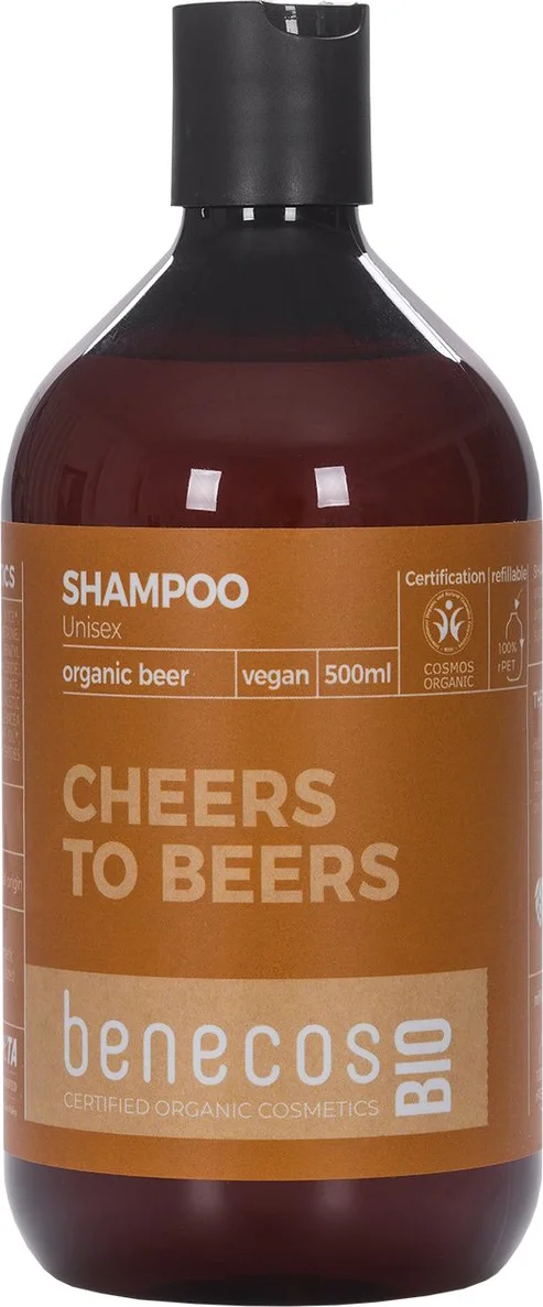 Benecos Beer Unisex Shampoo 500ML
