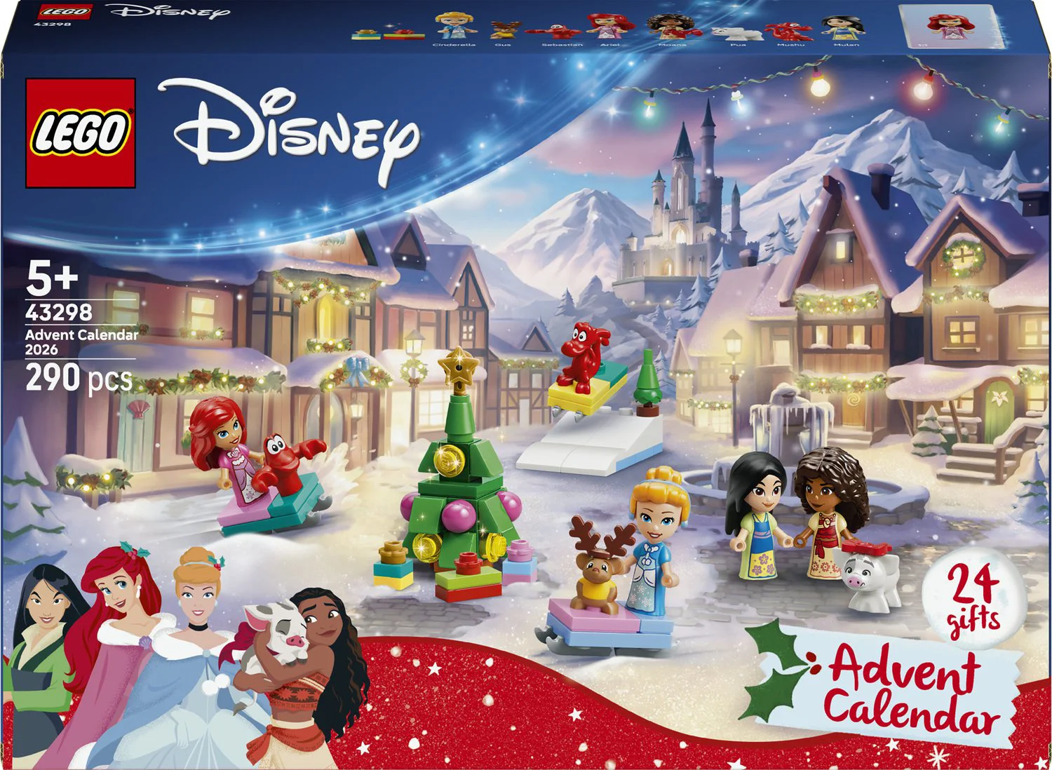 LEGO ǀ Disney Princess Adventskalender 2026 43298